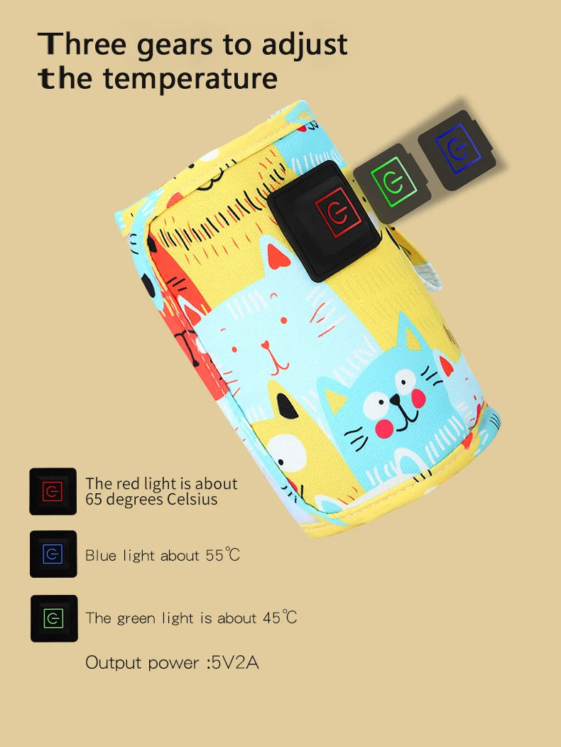 Baby bottle warmer safe heating for infants 0-36 months
