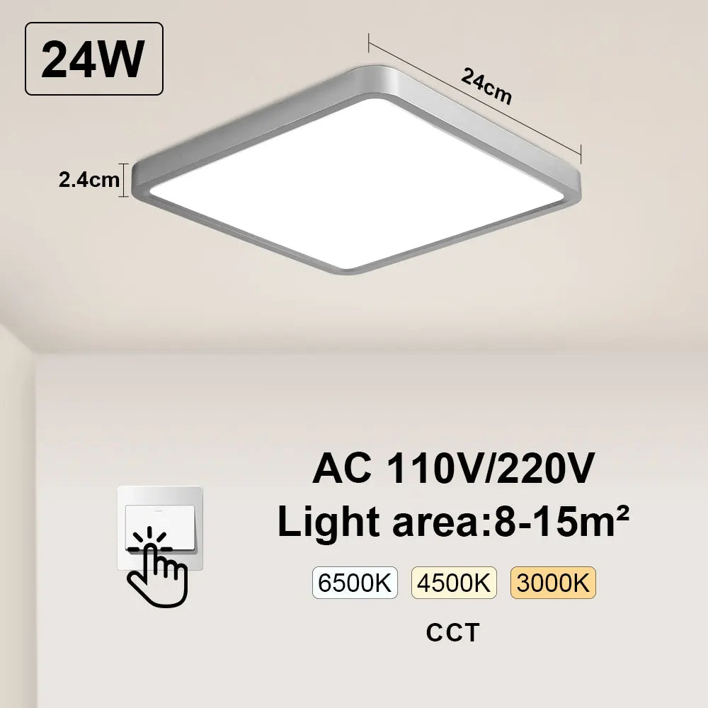 Smart LED Ceiling Light with Alexa & App Control