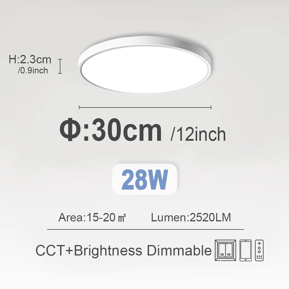 Smart LED Ceiling Light with Alexa & App Control
