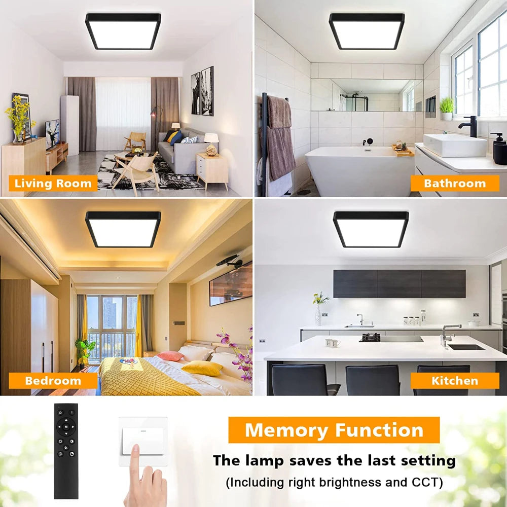 Smart LED Ceiling Light with Alexa & App Control