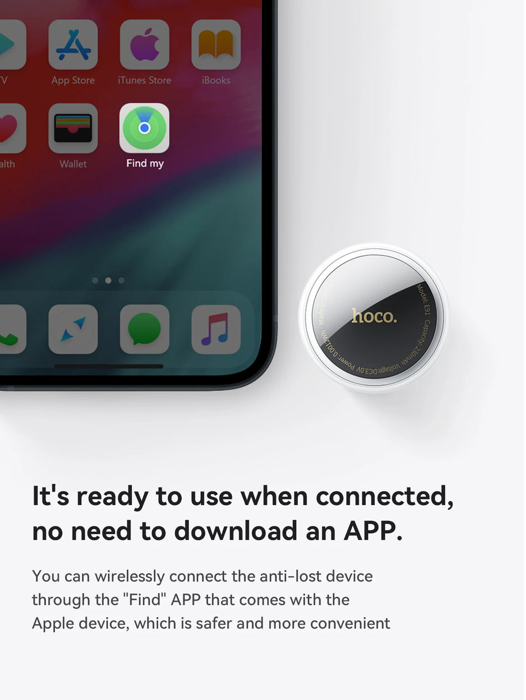 Smart Bluetooth Tracker - GPS Finder for Keys, Wallet, Pets & Bags