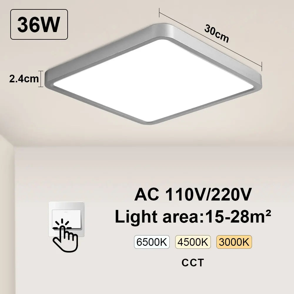 Smart LED Ceiling Light with Alexa & App Control