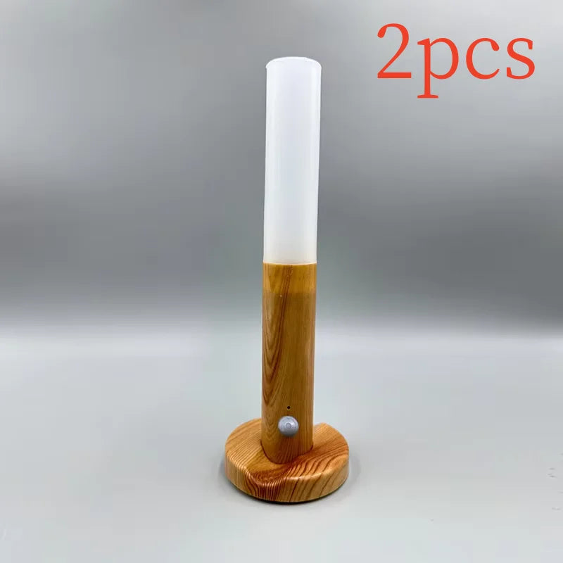 Wireless motion sensor night lamp close-up