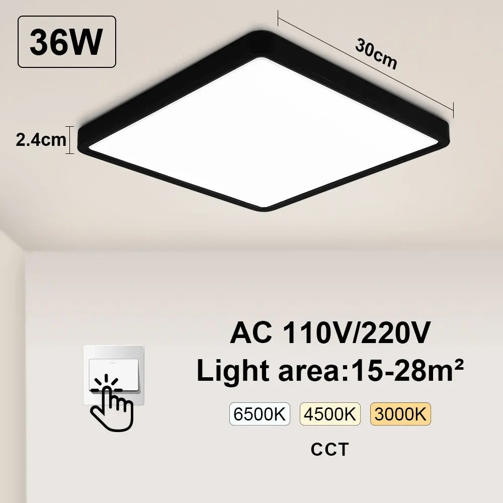 Smart LED Ceiling Light with Alexa & App Control