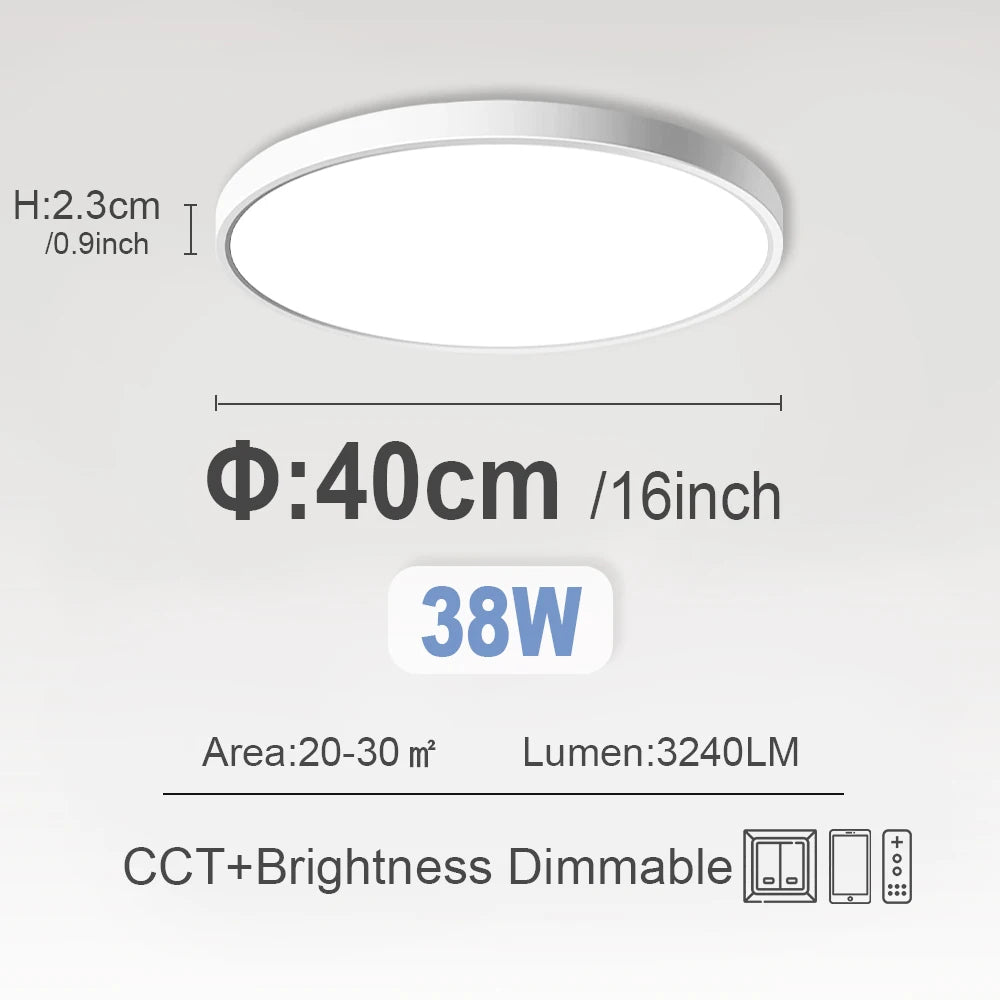 Smart LED Ceiling Light with Alexa & App Control