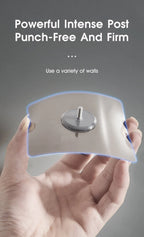 High load-bearing bathroom corner shelf supporting heavy bottles securely