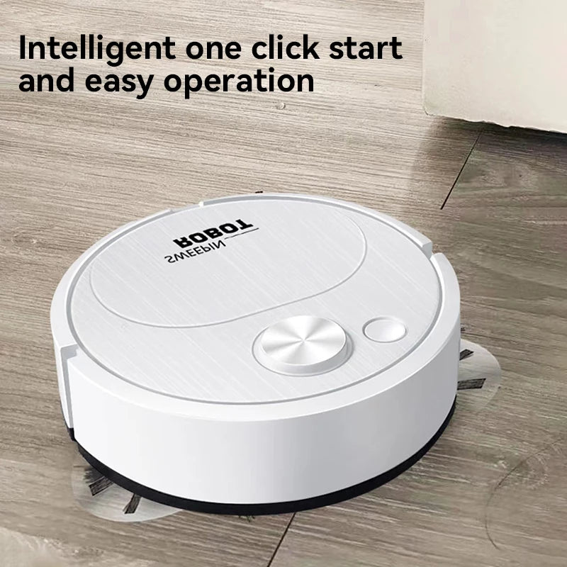 3-in-1 automatic floor cleaner with sealed dust compartment
