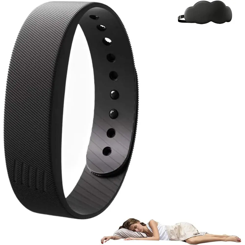 Vibrating Alarm Watch Bracelet - Silent Wake-Up with Pedometer & Sleep Tracker