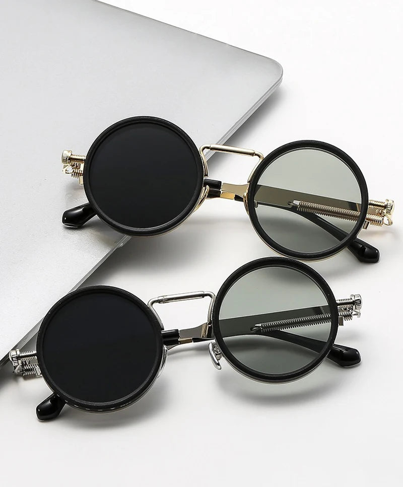 Polarized sunglasses with adjustable dimming technology banner showcasing UV400 protection
