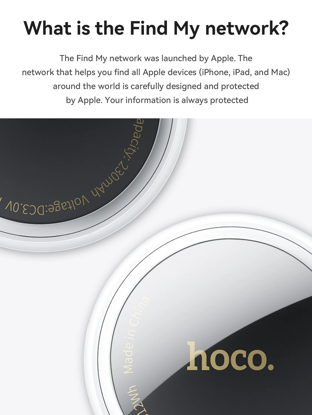 Smart Bluetooth Tracker - GPS Finder for Keys, Wallet, Pets & Bags