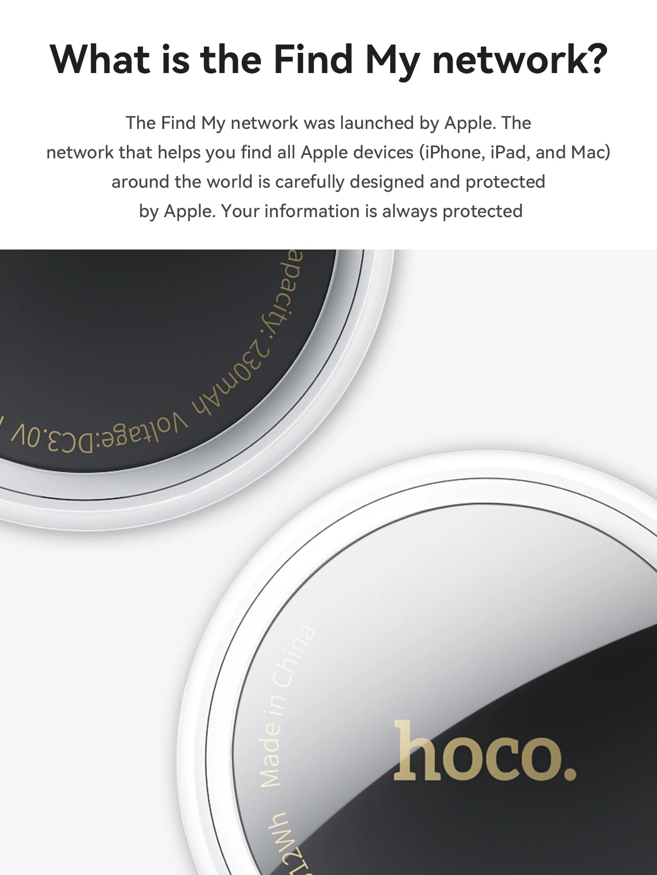 Smart Bluetooth Tracker - GPS Finder for Keys, Wallet, Pets & Bags