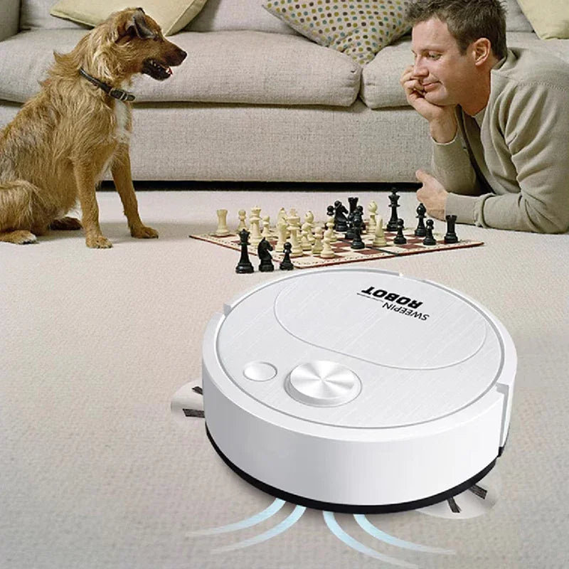 Lumisense automatic mop with easy-clean removable water tank
