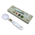 Kitchen measuring spoon scale with auto-lock function and clear digital display
