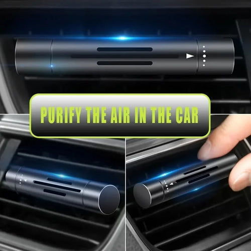 Car air freshener set with 8 aroma fragrance sticks included

