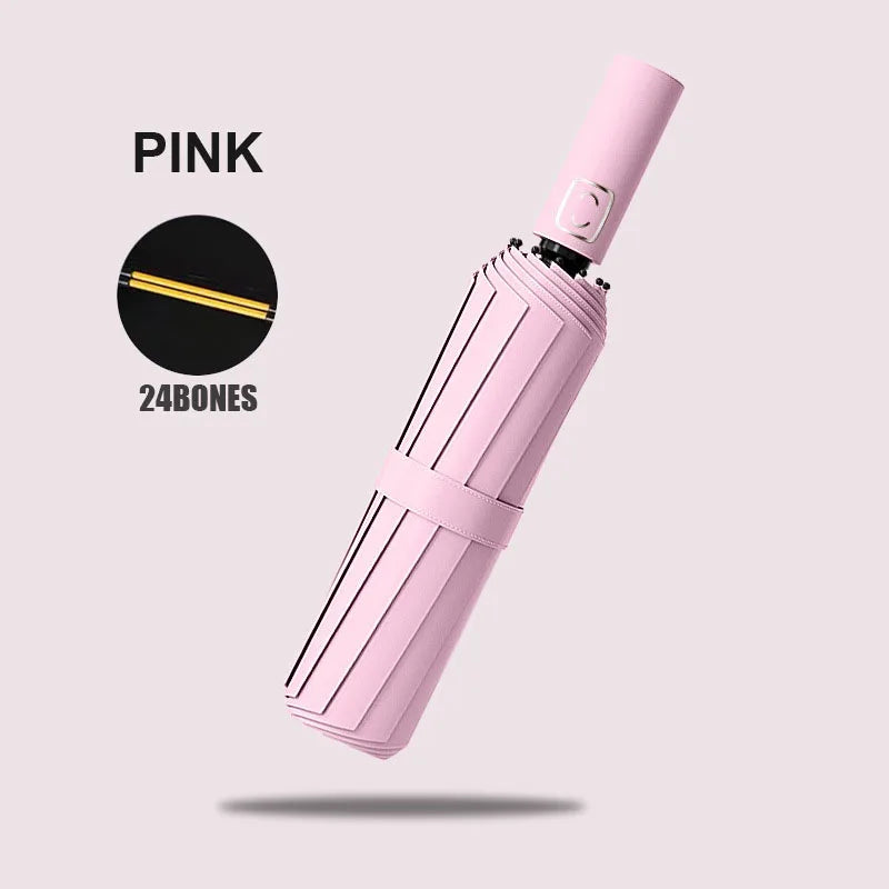 Large umbrella open showing 105cm diameter full coverage