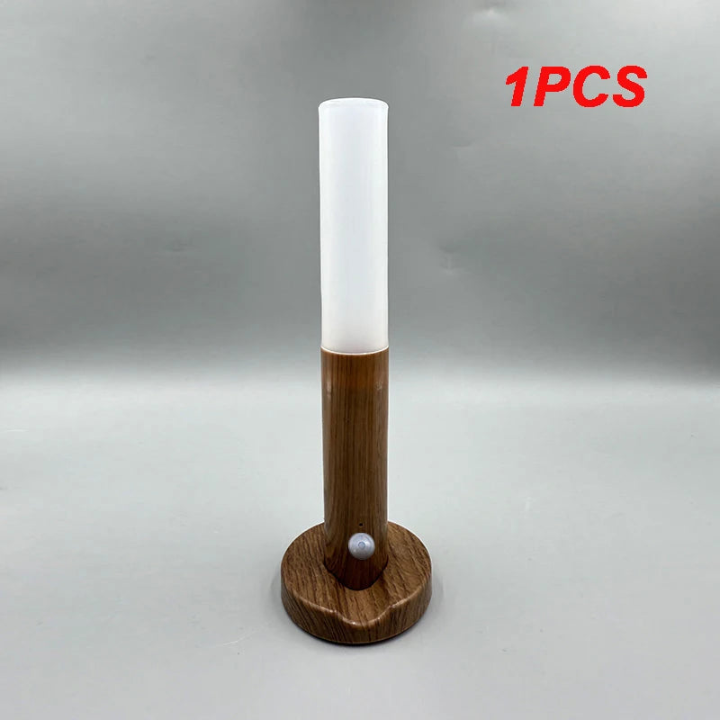 Wireless motion sensor night lamp close-up