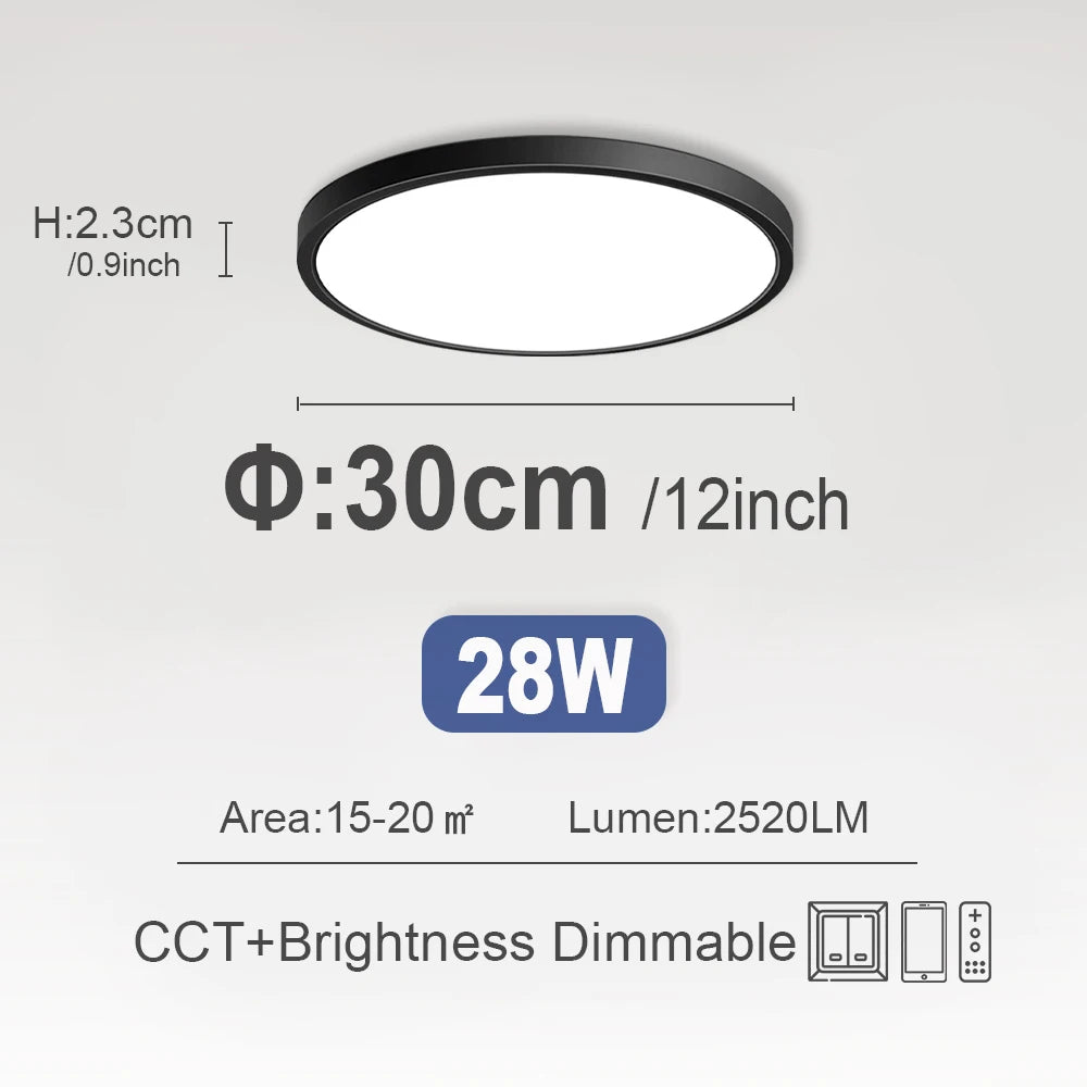 Smart LED Ceiling Light with Alexa & App Control