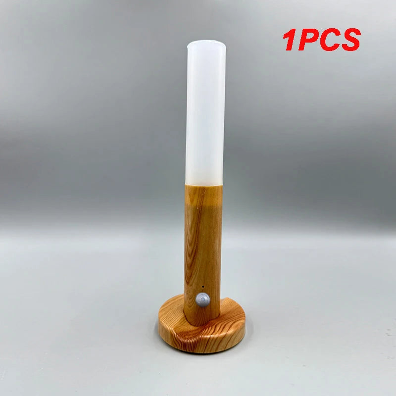 Wireless motion sensor night lamp close-up