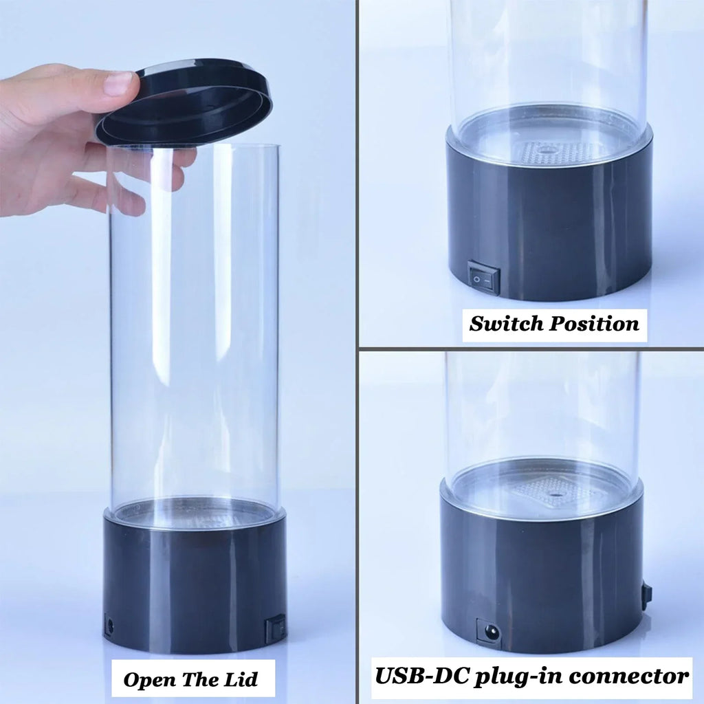 LED Jellyfish Lamp - Color Changing Aquarium Night Light with Remote