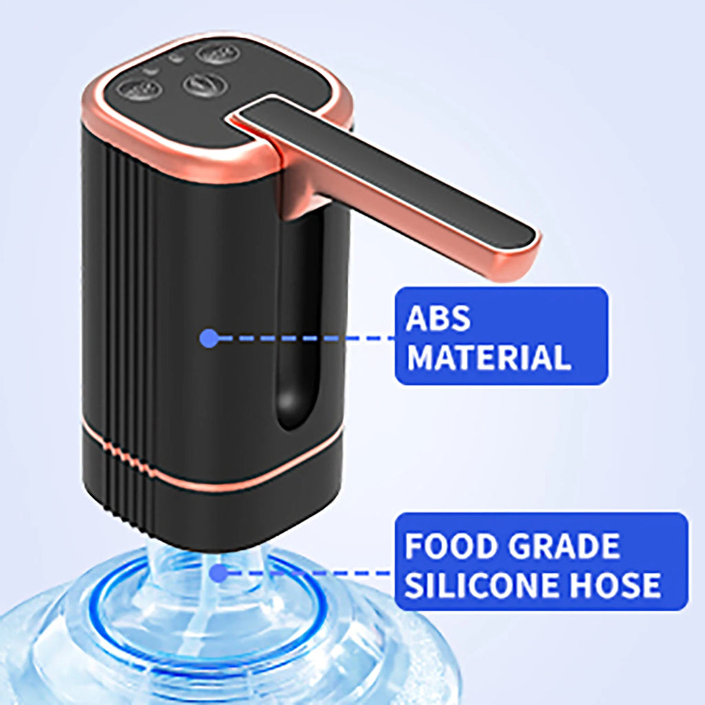 Food-grade silicone hose and ABS plastic construction of water dispenser pump"