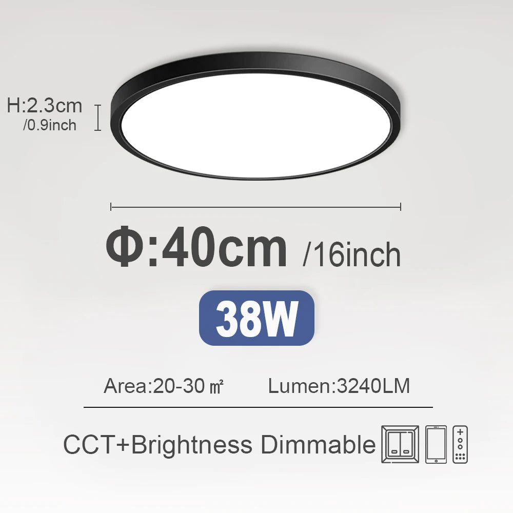 Smart LED Ceiling Light with Alexa & App Control