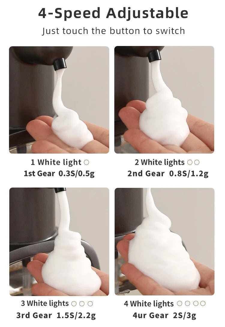 Smart soap dispenser showing touchless infrared sensor technology
