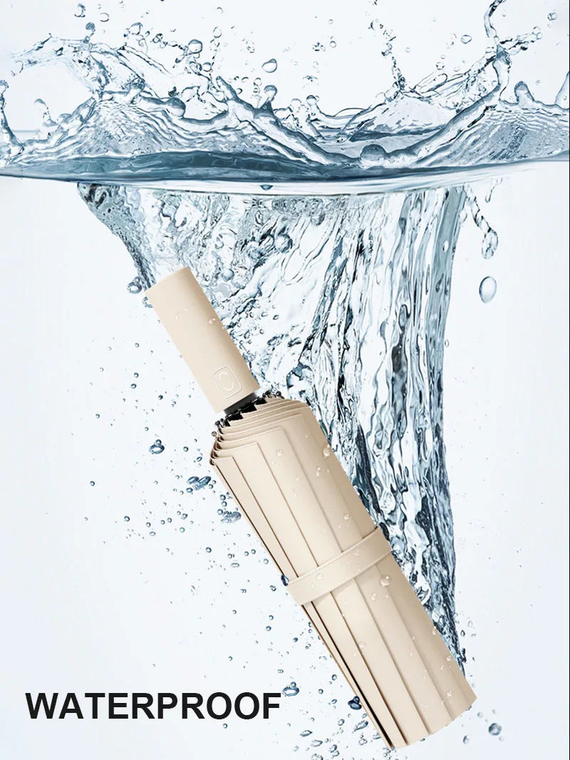 Automatic umbrella available in multiple colors - black, blue, green