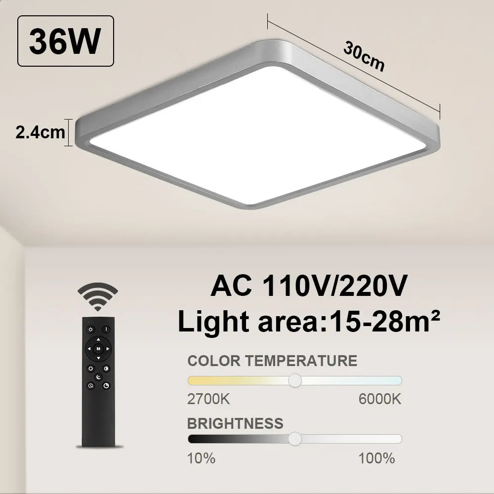 Smart LED Ceiling Light with Alexa & App Control