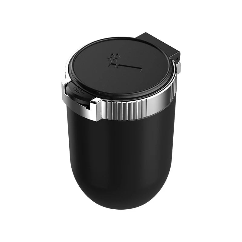 Modern LED car ashtray sleek design
