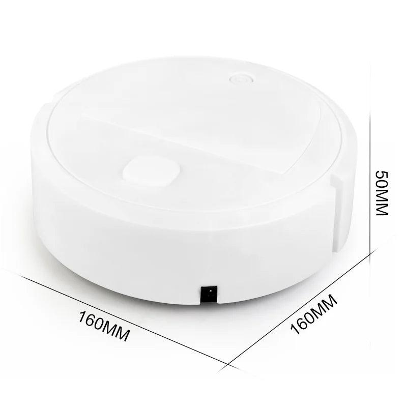 Lumisense smart vacuum with large water tank and dust box
