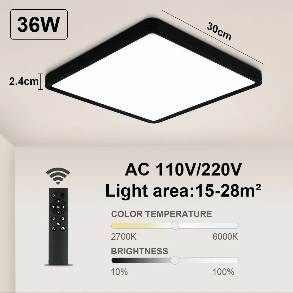 Smart LED Ceiling Light with Alexa & App Control