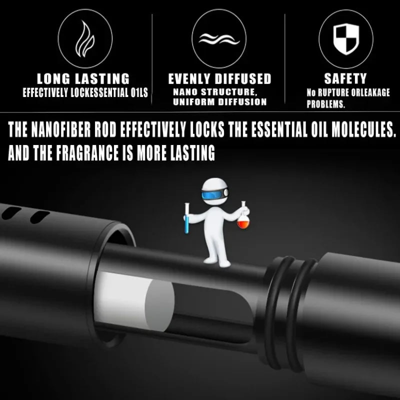 Aviation-grade aluminum air vent diffuser in silver finish

