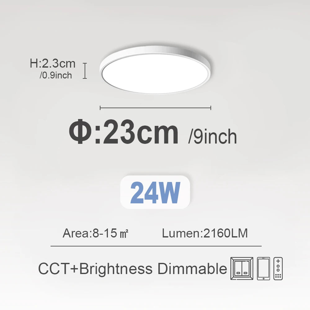 Smart LED Ceiling Light with Alexa & App Control